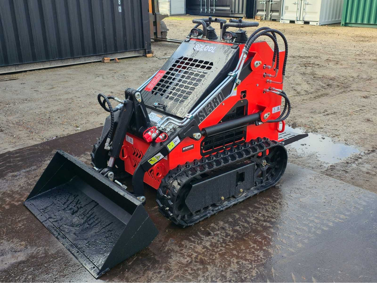 Wiellader 2025 - SDLOOL - SL380 - RED - SHOVEL