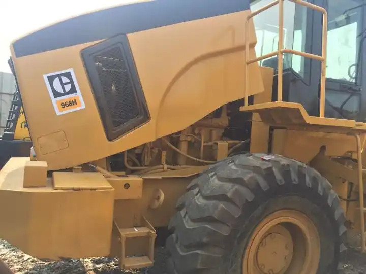 Wiellader 5 ton mini Used Original State loader CAT 966H Used Small  wheel loader