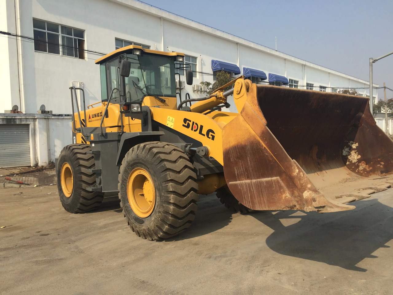 Wiellader 5 ton mini Used Original State loader SDLG 953 Used Small  wheel loader for