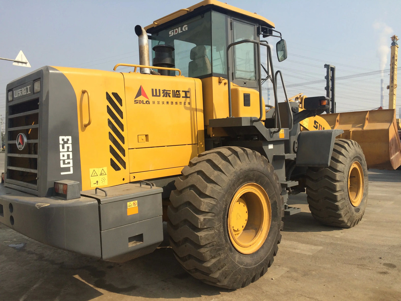 Wiellader 5 ton mini Used Original State loader SDLG 953 Used Small  wheel loader in good condition