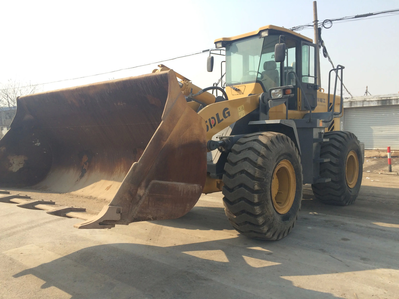 Wiellader 5 ton mini Used Original State loader SDLG 953 Used Small  wheel loader in good condition