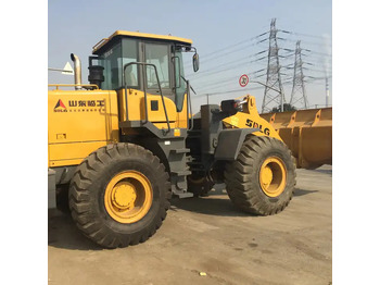 Wiellader  5 ton mini Used Original State loader SDLG 953 Used Small  wheel loader in good condition for sale