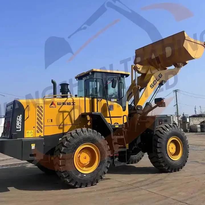 Wiellader 95% New Used wheel loader SDLG 956L L956F 956l wheel loader China heavy duty hydraulic tractor loader in low price