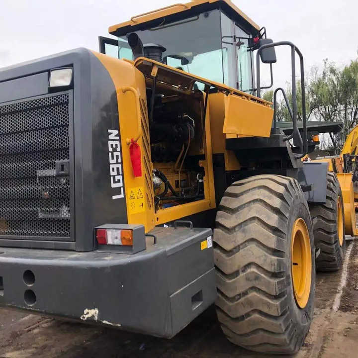 Wiellader 99% New Used Lingong SDLG953 Loader 5-ton Wheel Loader
