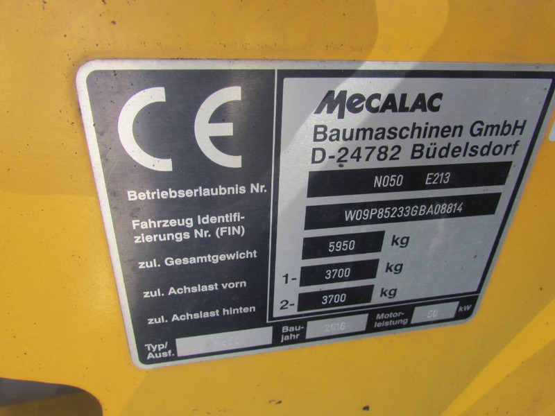 Wiellader Ahlmann AX 850 Radlader Mecalac