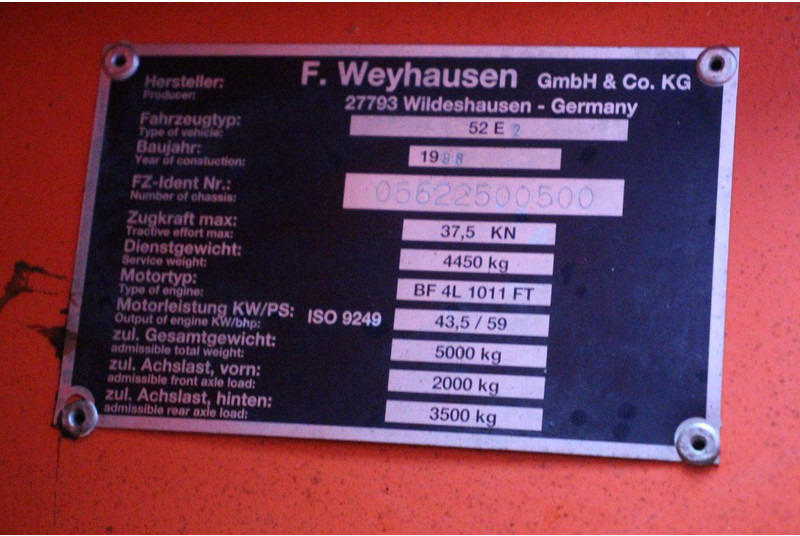 Wiellader Atlas 52 E