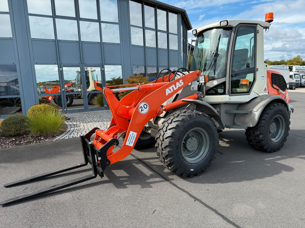 Wiellader Atlas AR 80 hydr. SW , Palettengabel