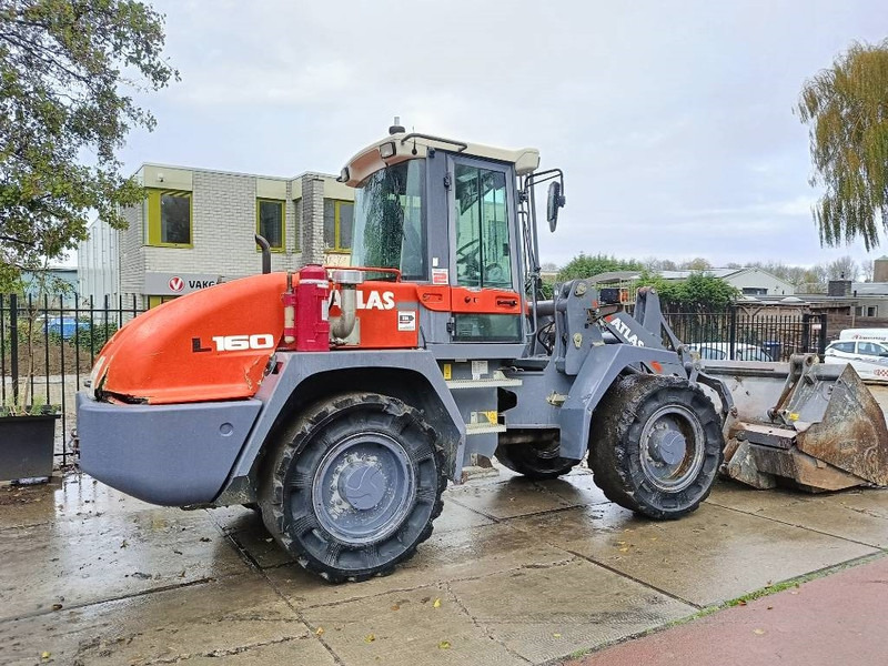 Wiellader Atlas L160 terex tl160 shovel lwiellader loader ce 4x4
