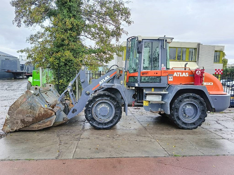 Wiellader Atlas L160 terex tl160 shovel lwiellader loader ce 4x4
