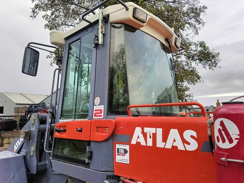 Wiellader Atlas L160 terex tl160 shovel lwiellader loader ce 4x4
