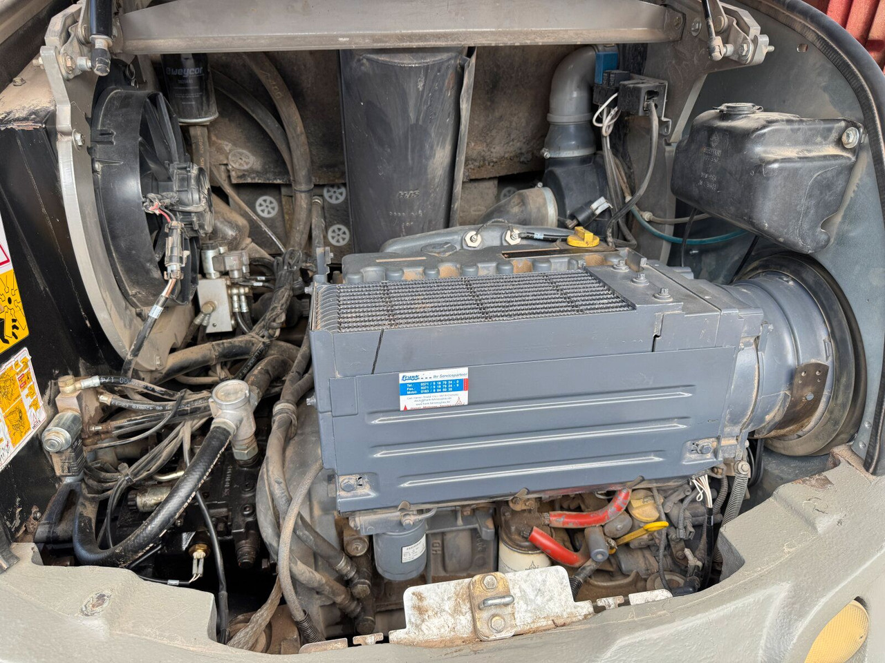 Wiellader Atlas Radlader AR 75 S Neues Motor mit ca. 60 Stunden