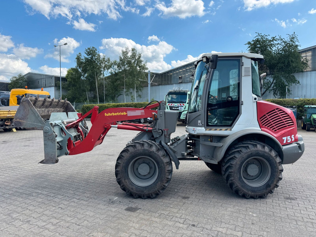 Wiellader Atlas Radlader AR 75 S Neues Motor mit ca. 60 Stunden