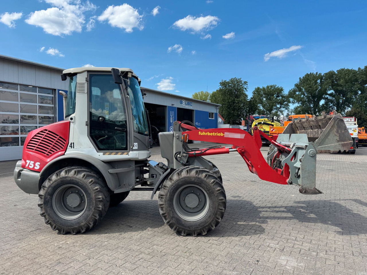 Wiellader Atlas Radlader AR 75 S Neues Motor mit ca. 60 Stunden