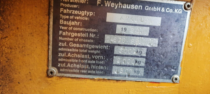 Wiellader Atlas ZR46C Radlader