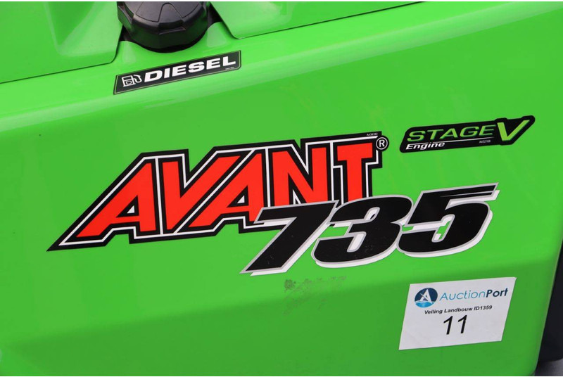 Wiellader Avant 735i TDL