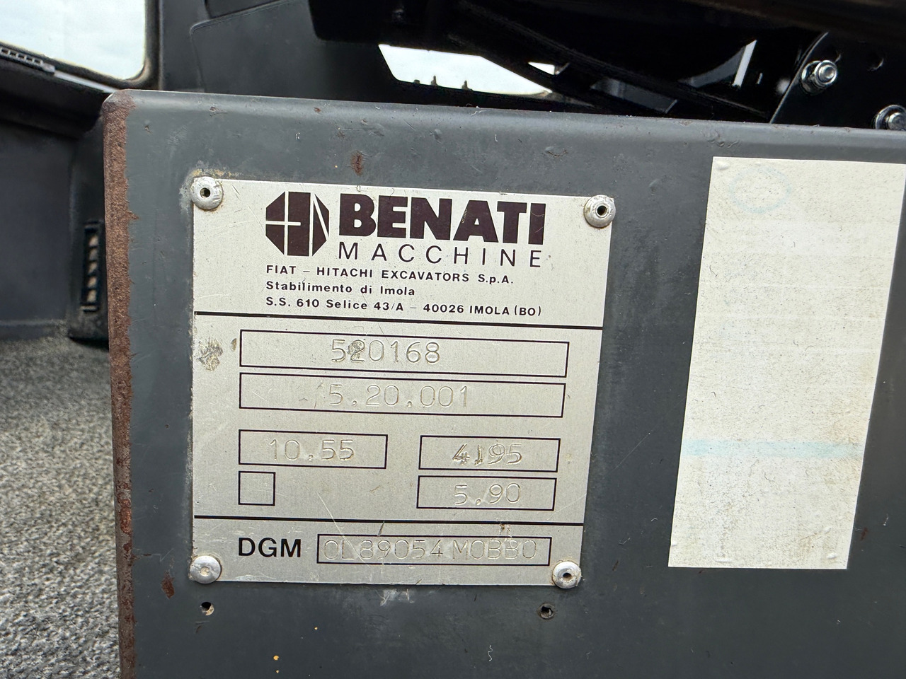 Wiellader Benati 5.20 Radlader