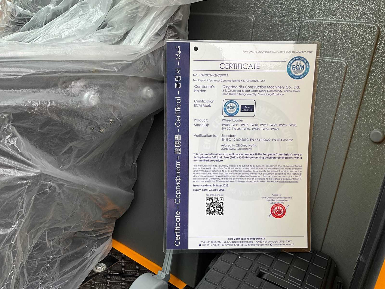 Wiellader Blanche TW36