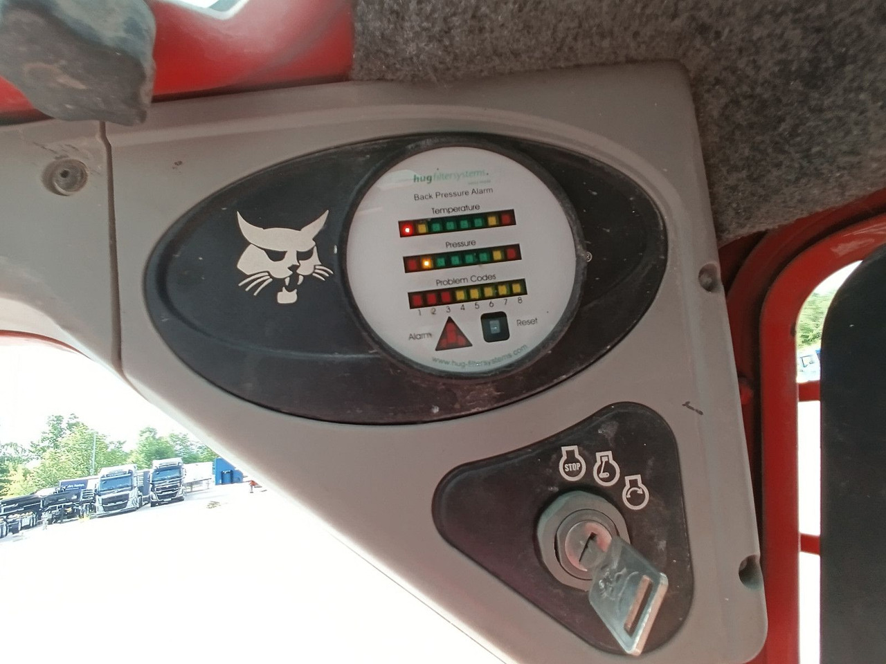 Wiellader Bobcat S 100 Kompaktlader 1.8t. 925h ServiceNeu!
