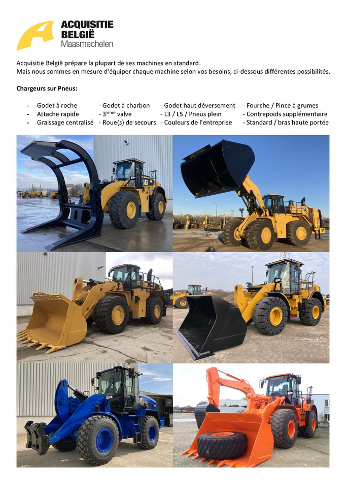 Wiellader CATERPILLAR 910