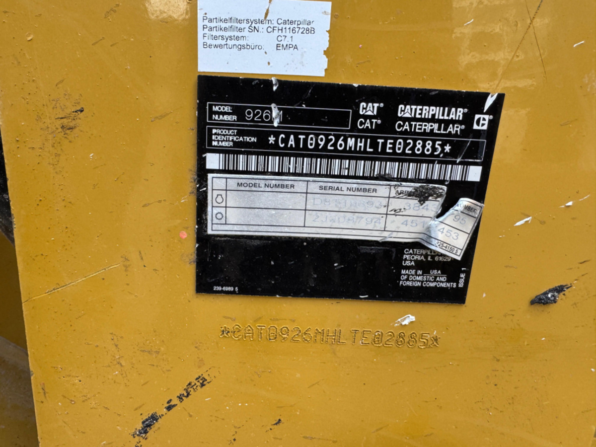 Wiellader CATERPILLAR 926M