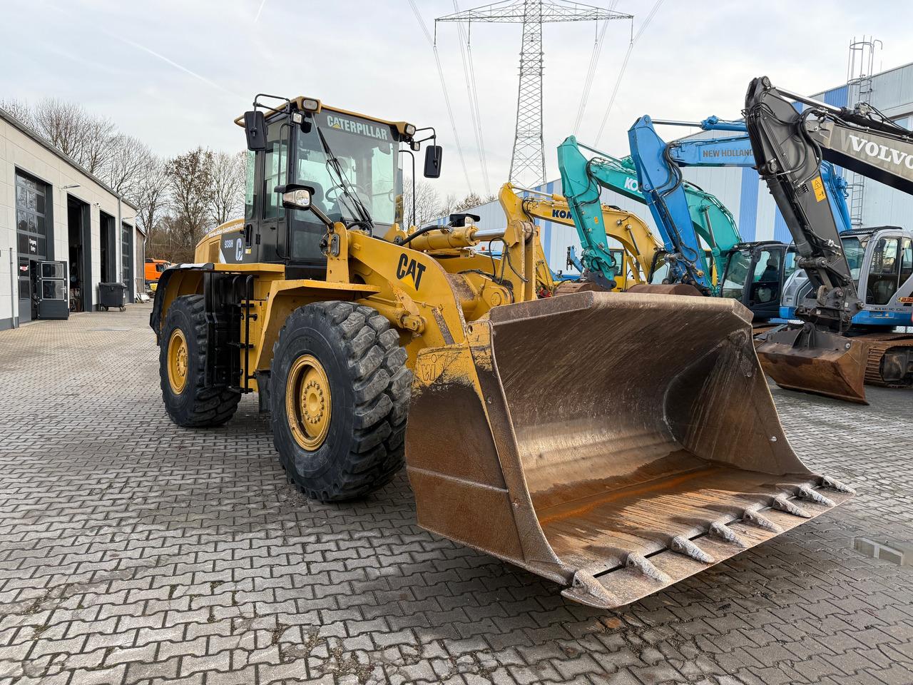 Wiellader CATERPILLAR 938H Radlader ZS Klima Kamera