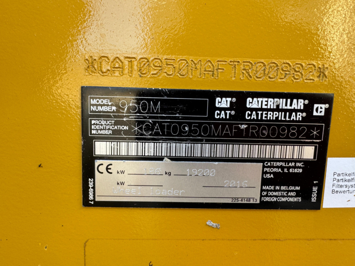 Wiellader CATERPILLAR 950M
