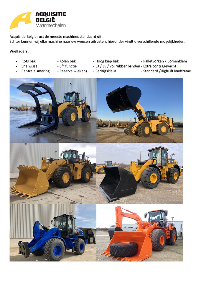 Wiellader CATERPILLAR 962M