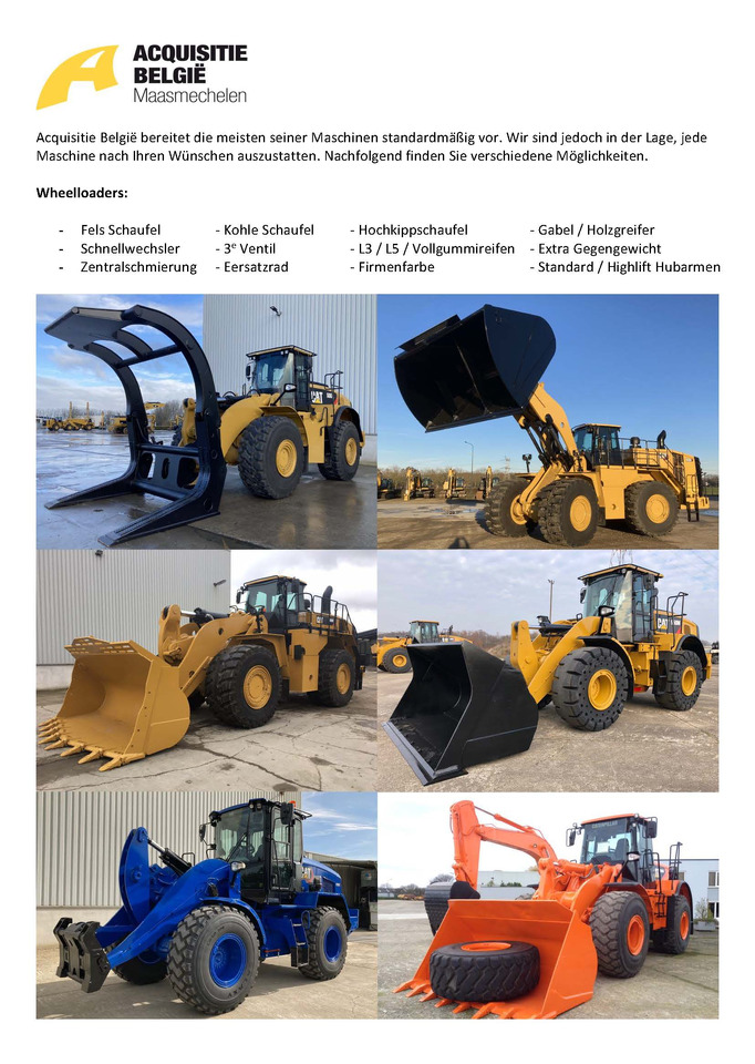 Wiellader CATERPILLAR 966M