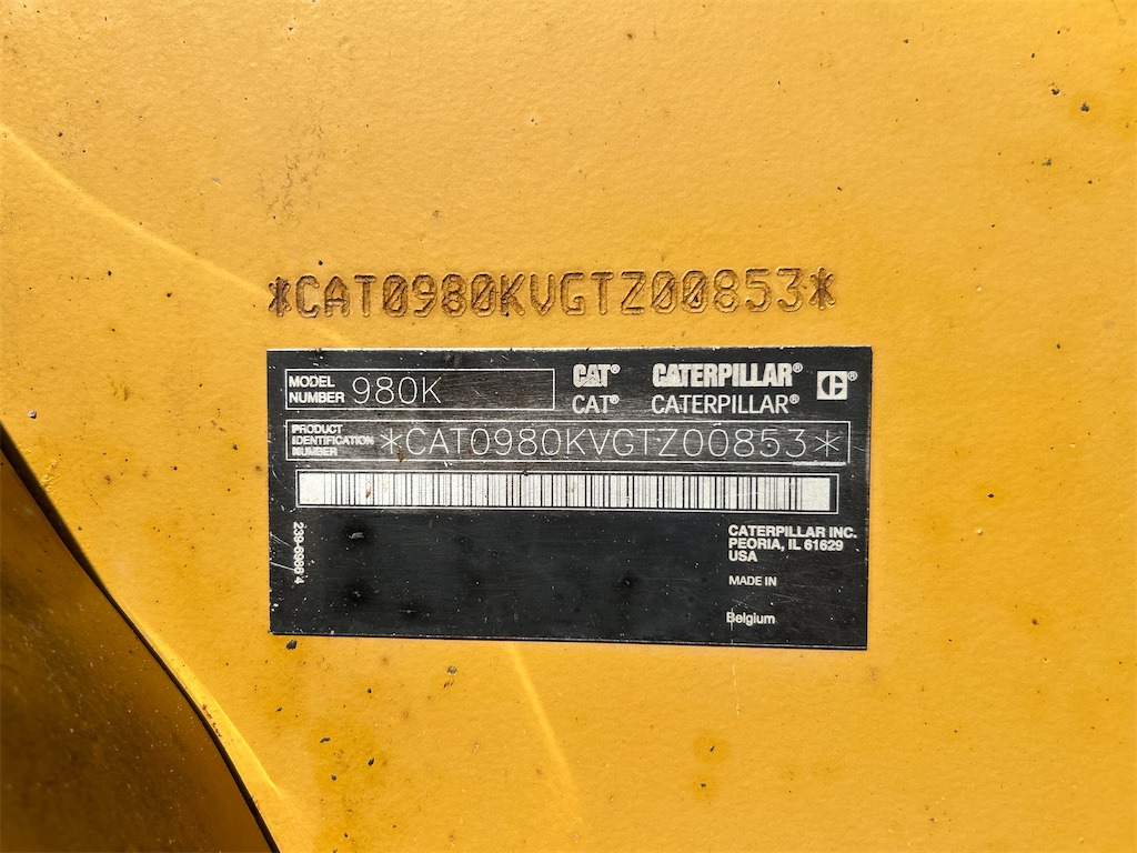 Wiellader CATERPILLAR 980K
