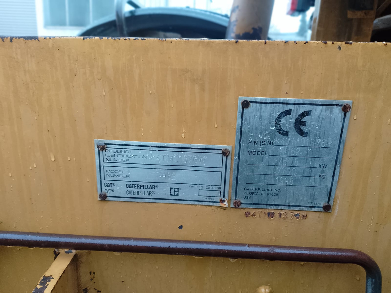 Wiellader CATERPILLAR TH62