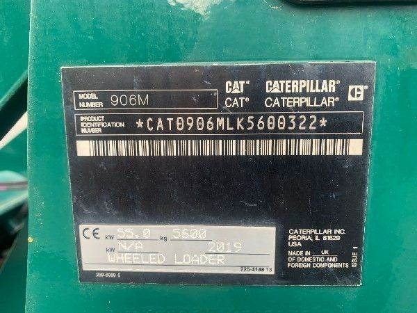 Wiellader CAT 906 M