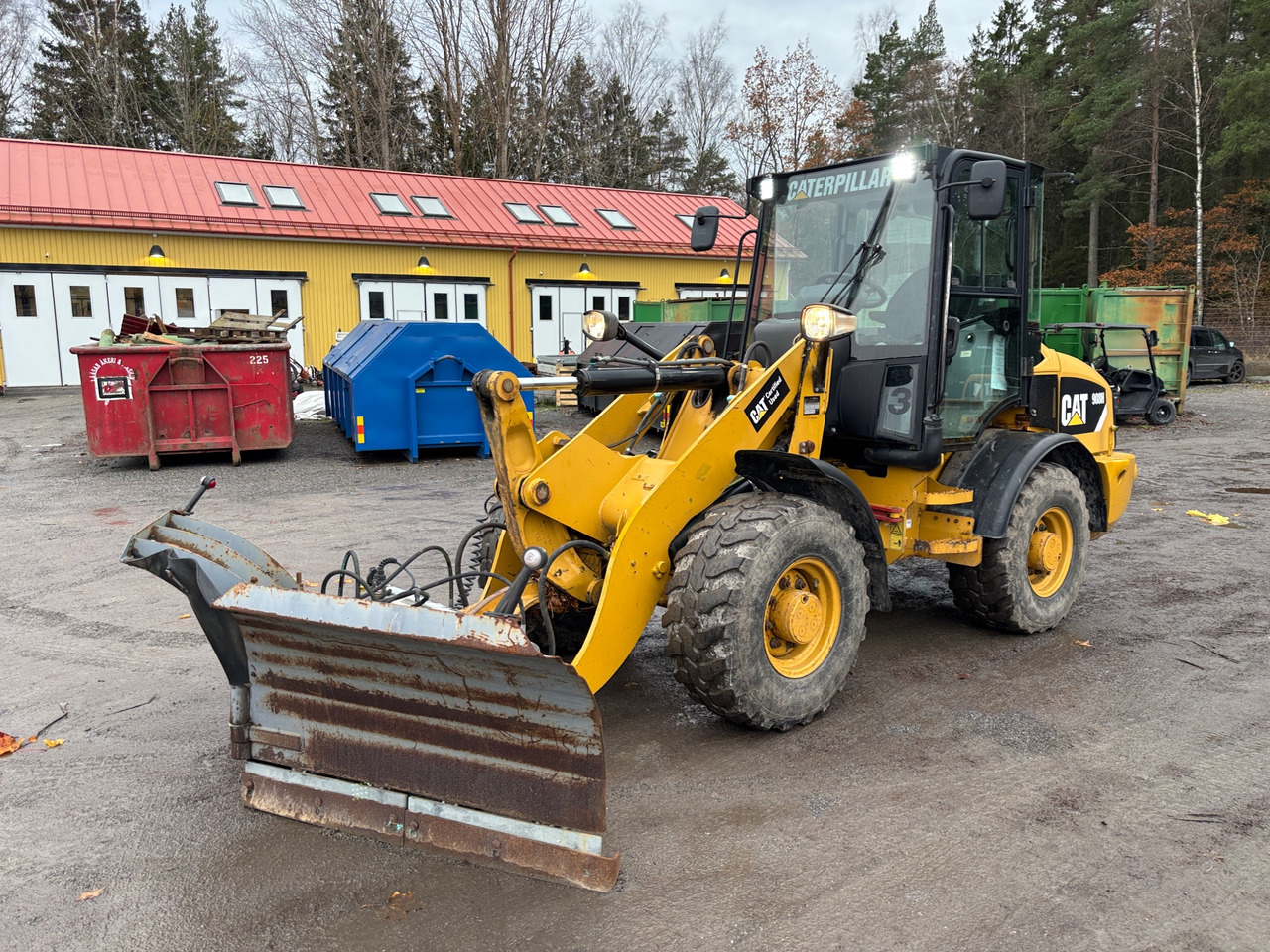 Wiellader CAT 908H