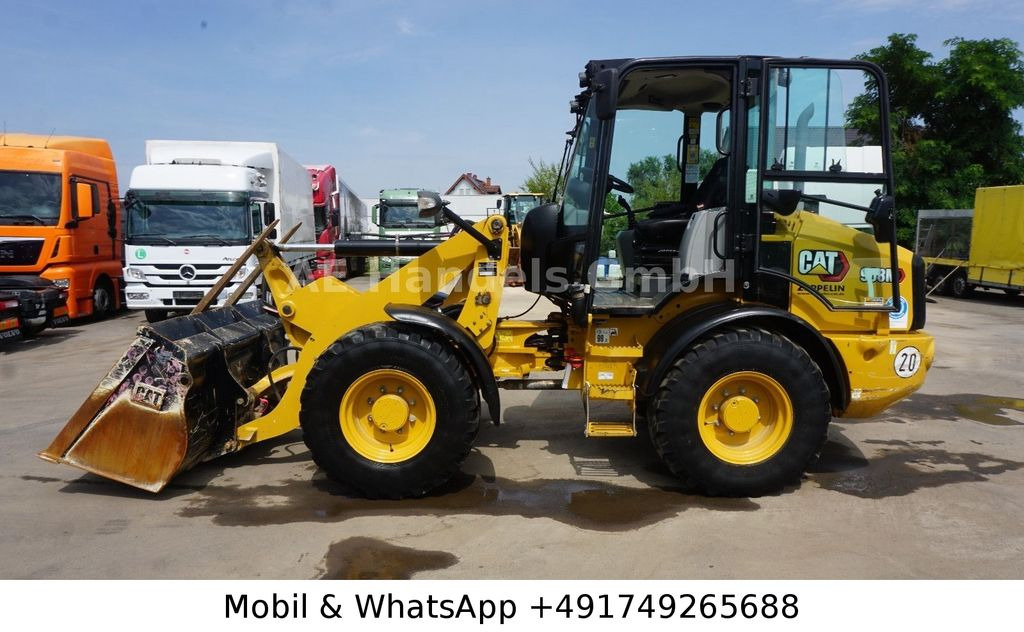 Wiellader CAT 908 M *Schaufel/Gabel/Schnellwechsler