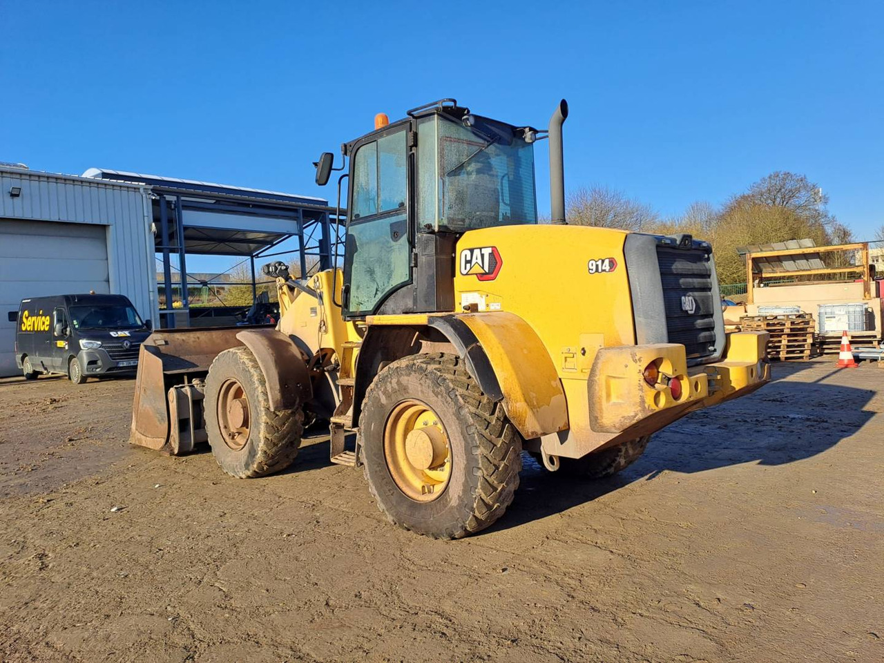 Wiellader CAT 914