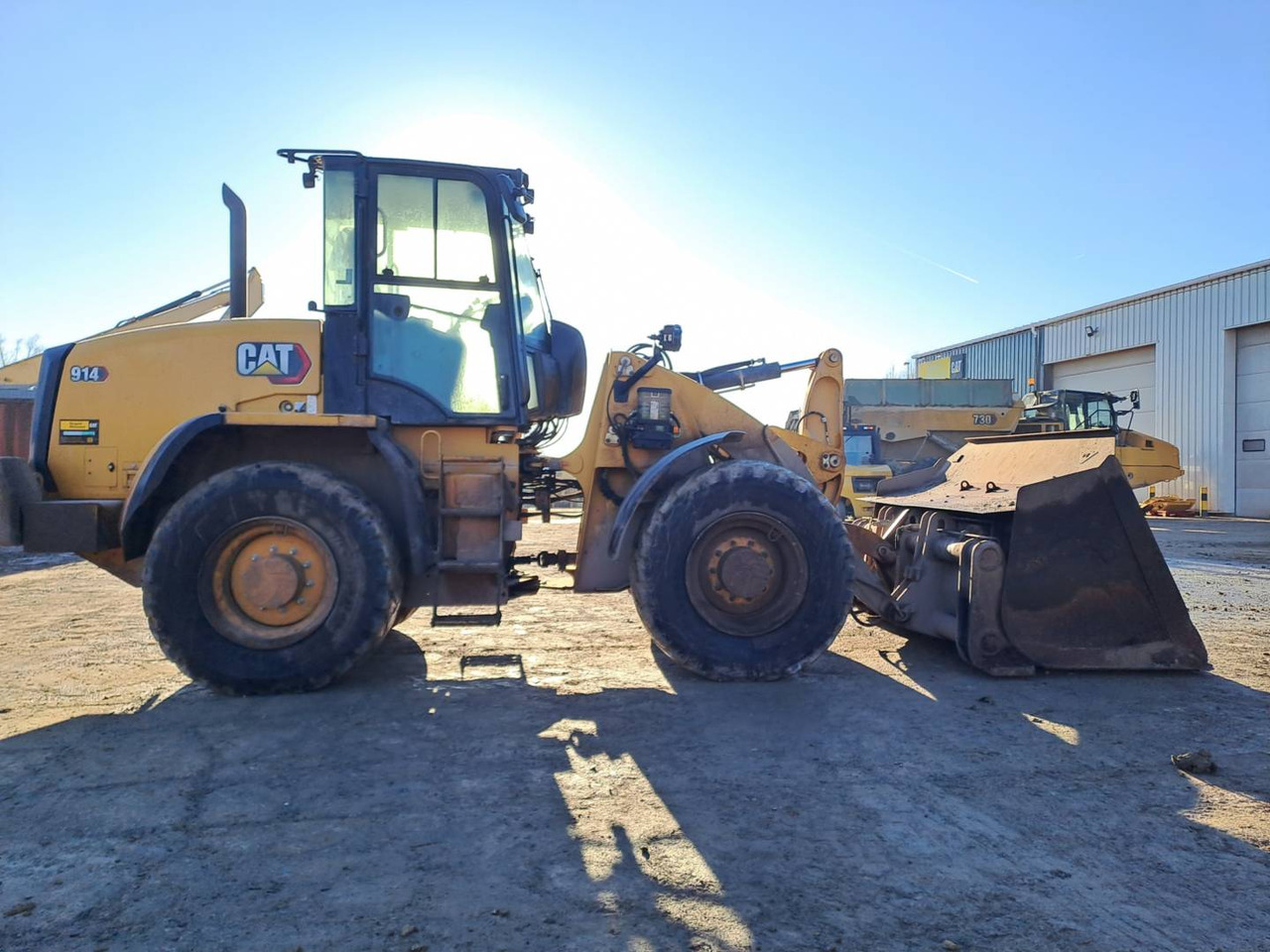 Wiellader CAT 914
