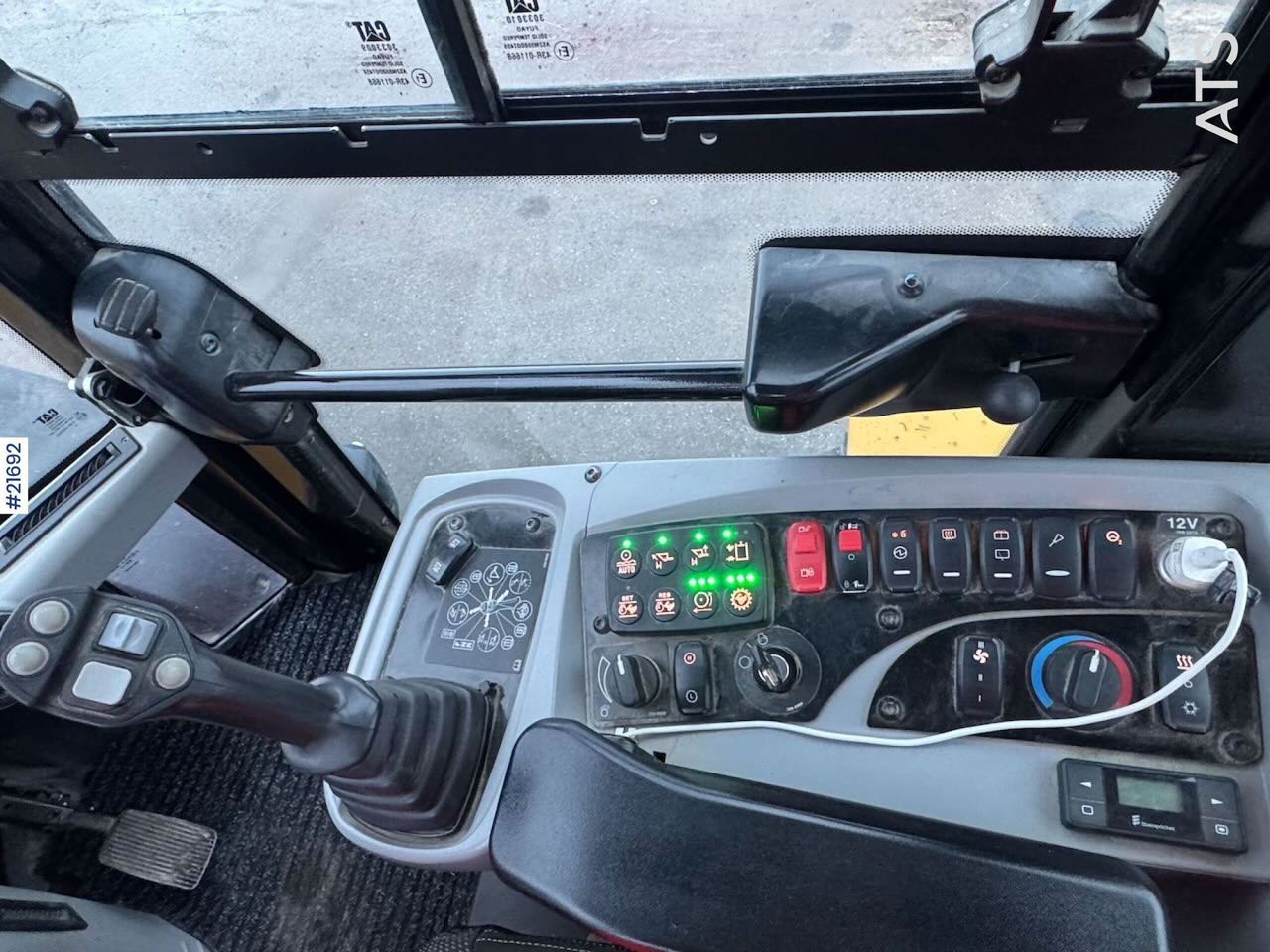 Wiellader CAT 918M hjullaster m/ planering skuffe, klappvinge skuffe og snøfres. SE VIDEO