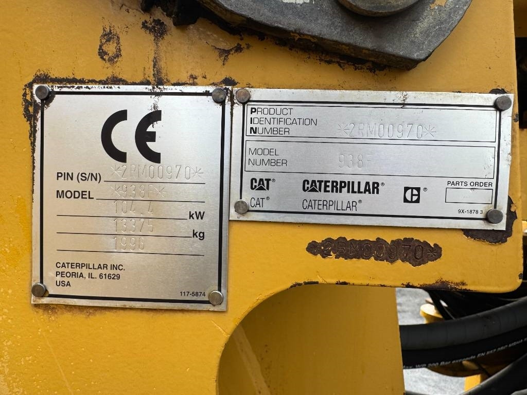 Wiellader CAT 938 F II