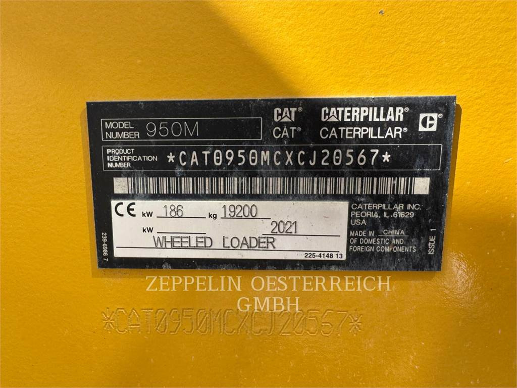 Wiellader CAT 950M