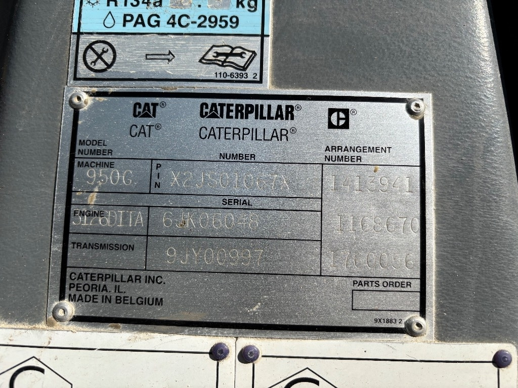 Wiellader CAT 950 G