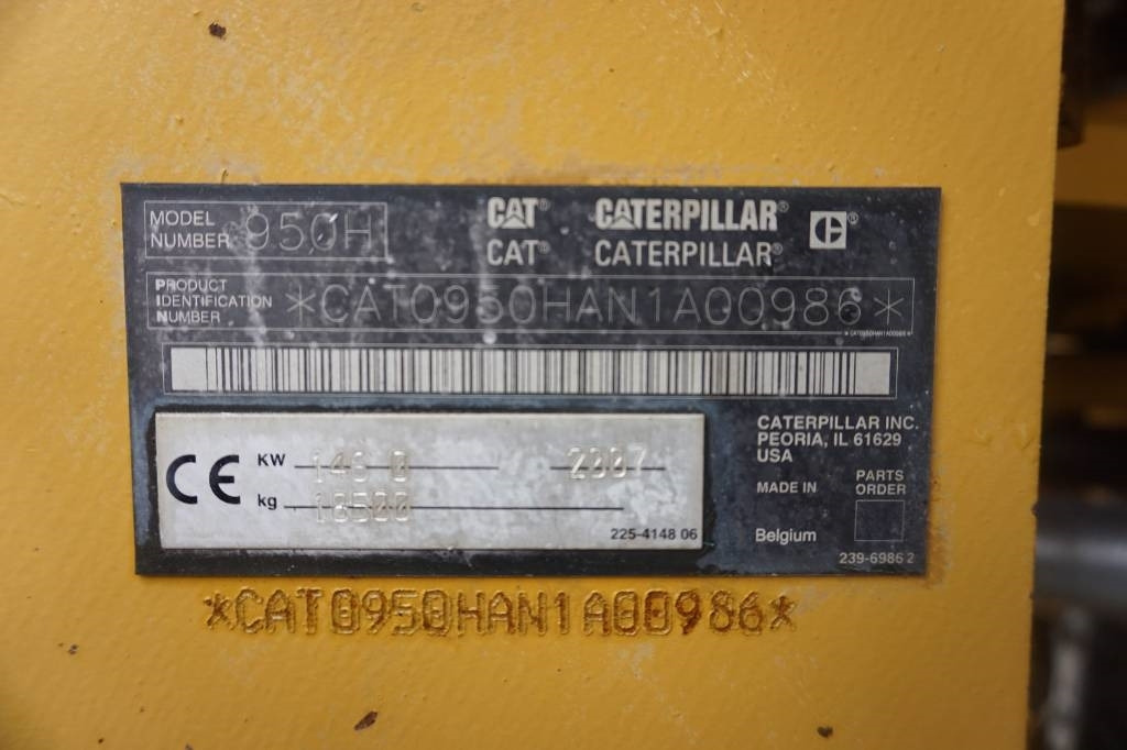 Wiellader CAT 950 H