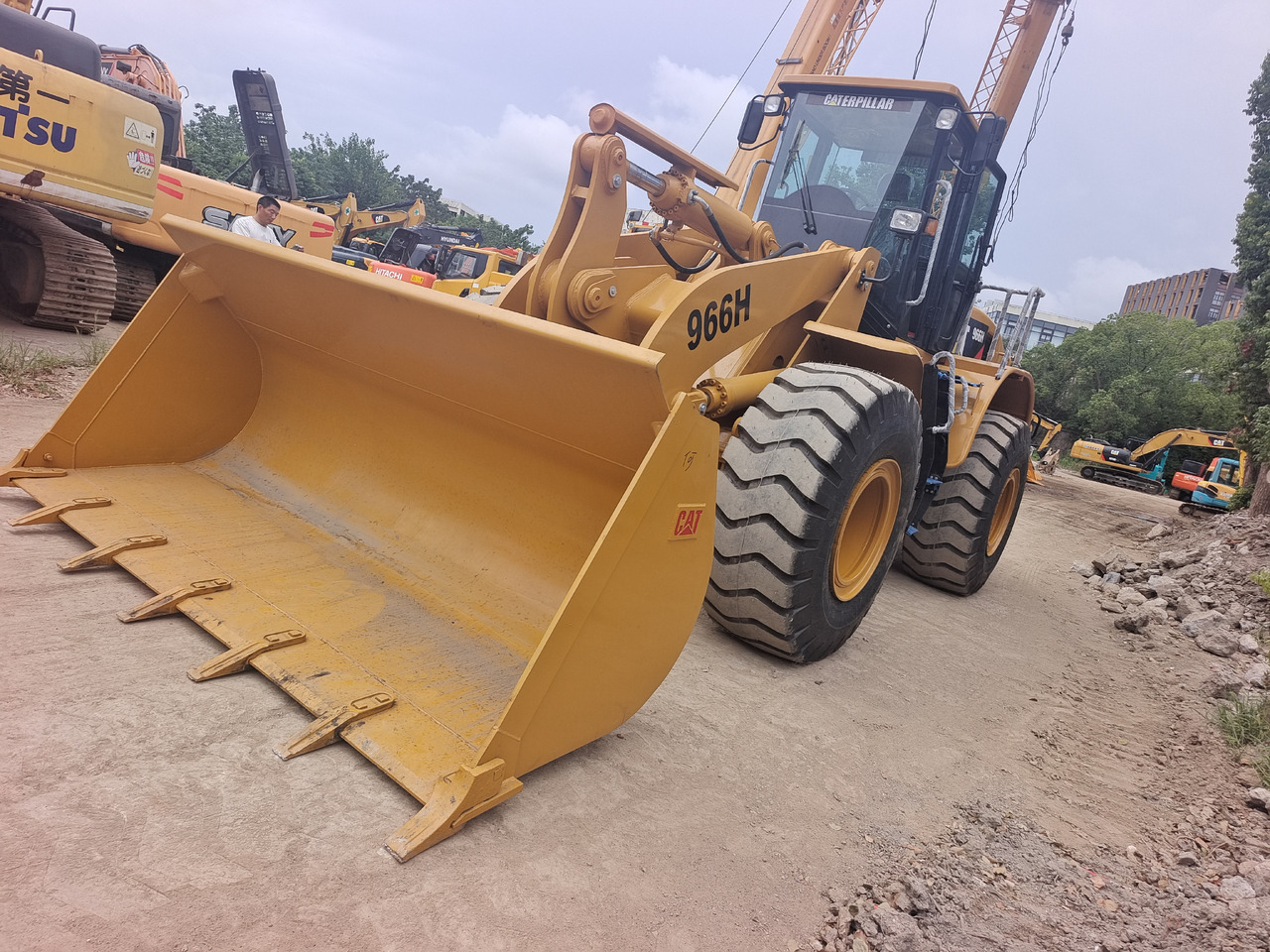 Wiellader CAT 966H