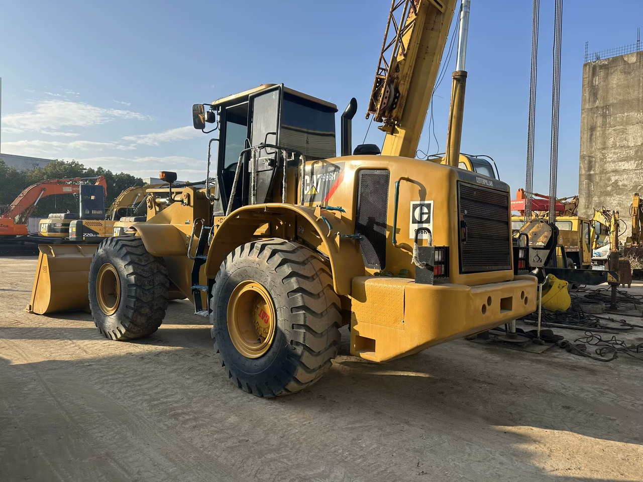 Wiellader CAT 966H