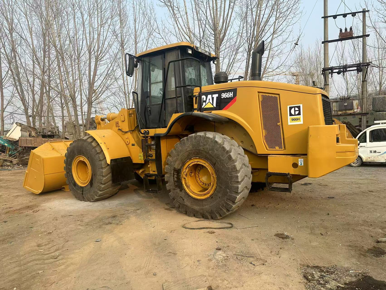 Wiellader CAT 966H