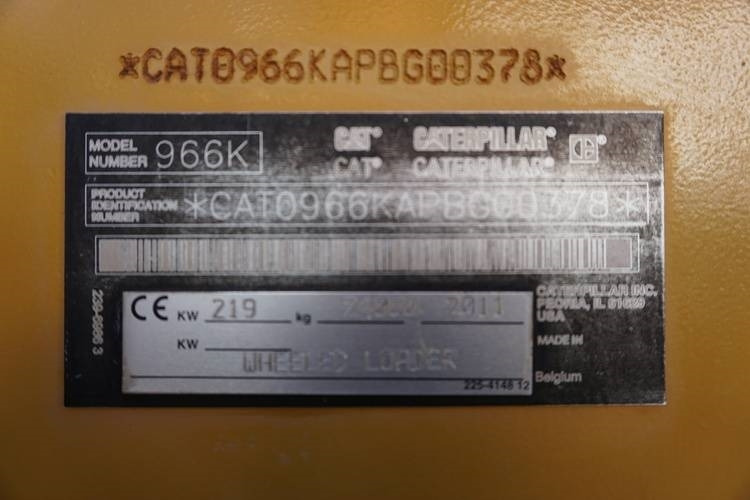 Wiellader CAT 966K