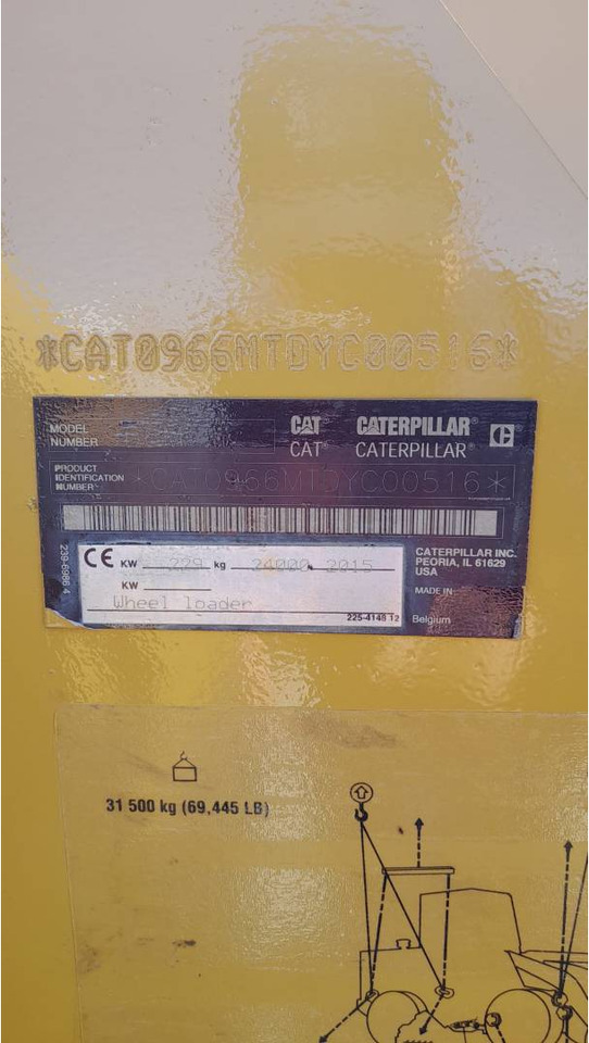 Wiellader CAT 966M