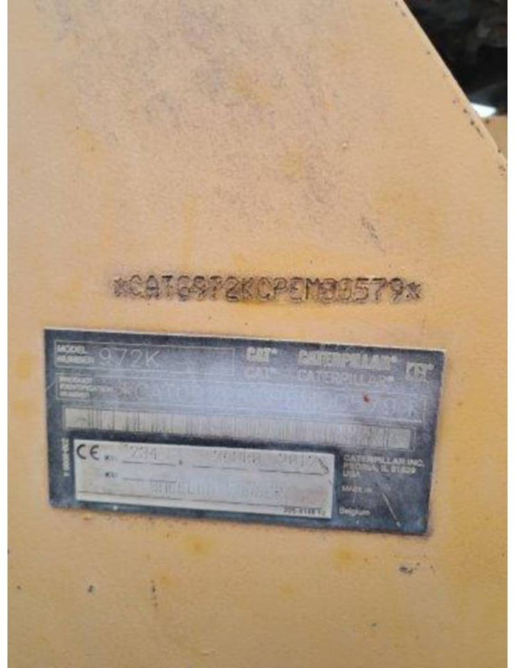 Wiellader CAT 972K