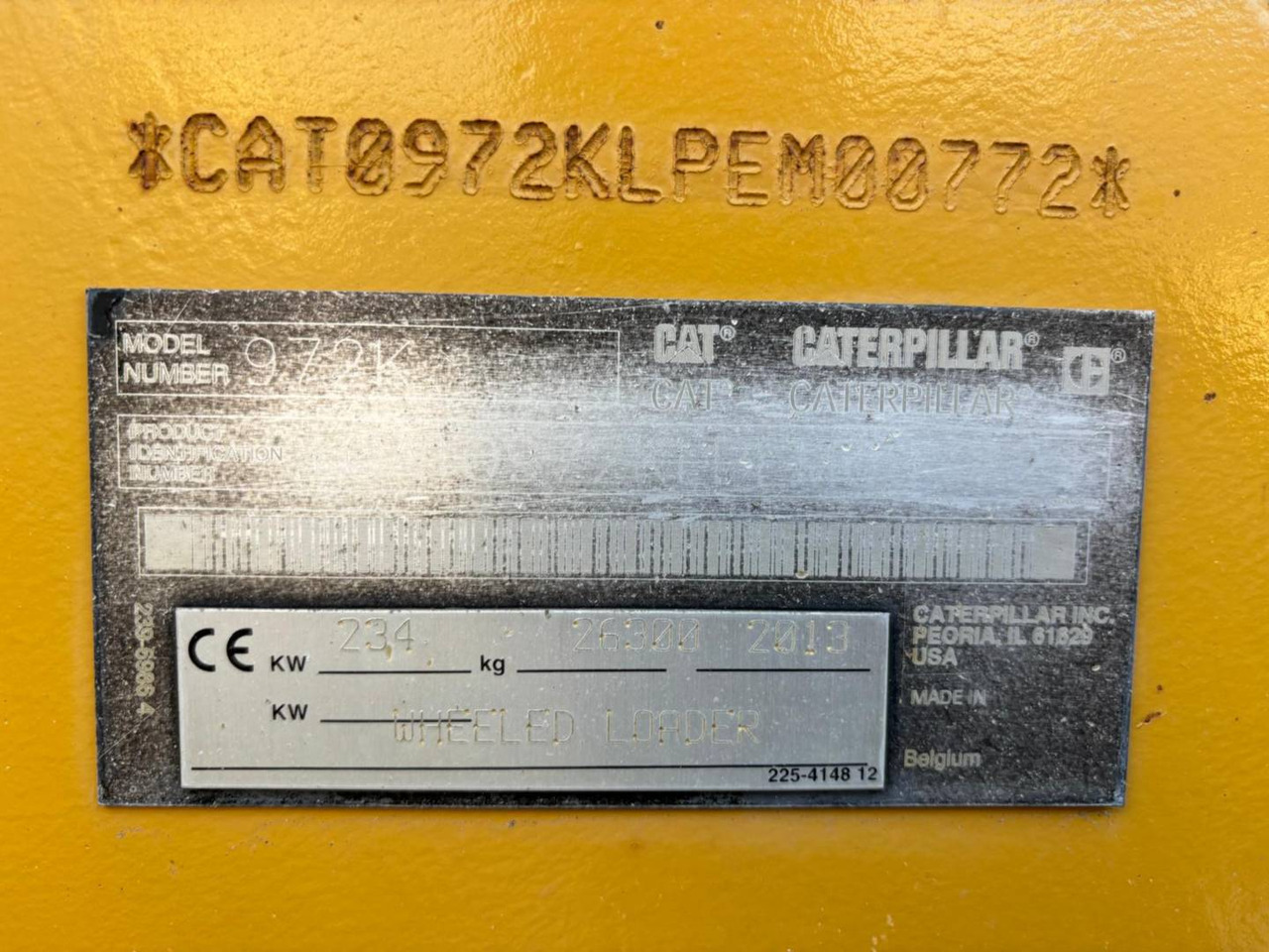 Wiellader CAT 972K