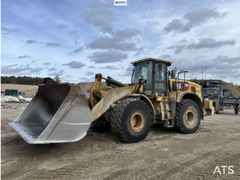 Wiellader  CAT 972 MXE Wheel loader with bucket (VIDEO)