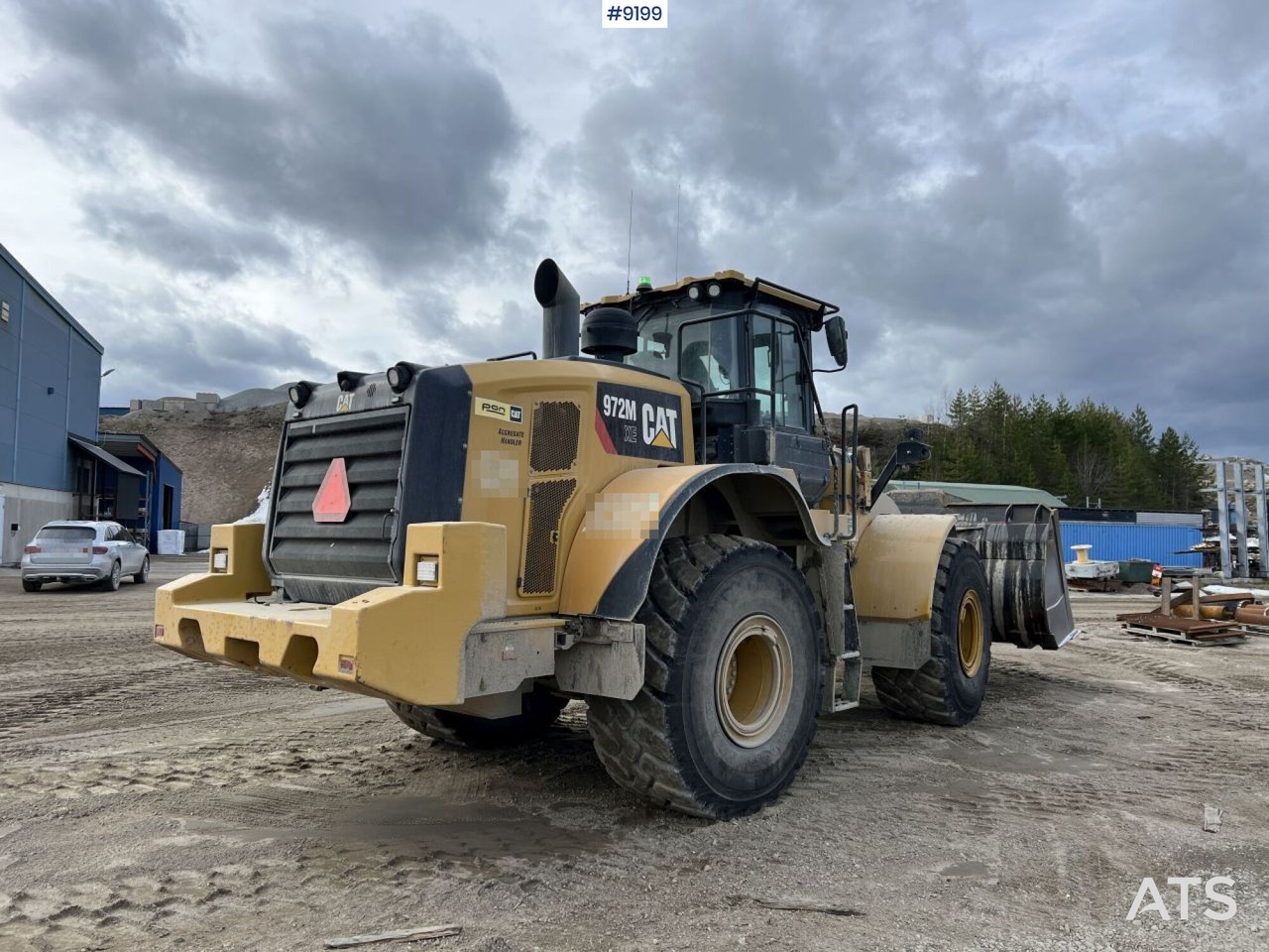 Wiellader CAT 972 MXE Wheel loader with bucket (VIDEO)