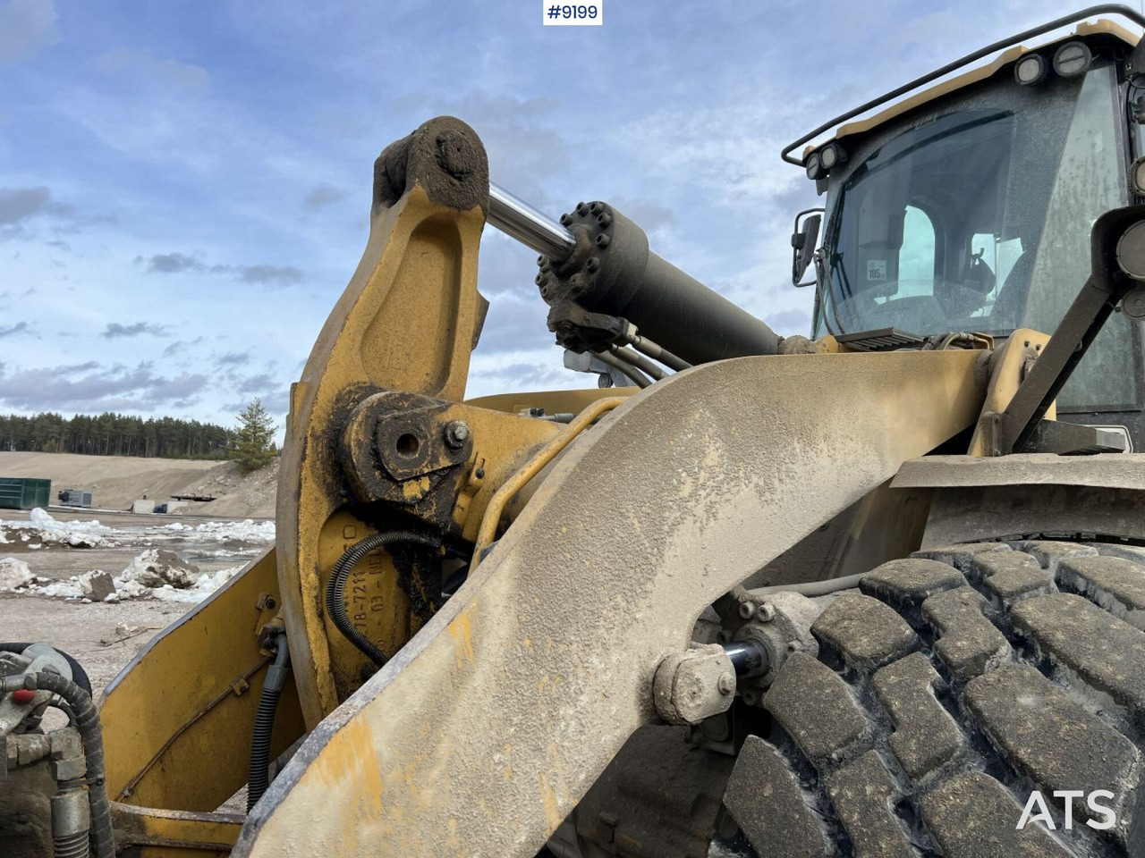 Wiellader CAT 972 MXE Wheel loader with bucket (VIDEO)